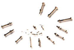 Titanium screws